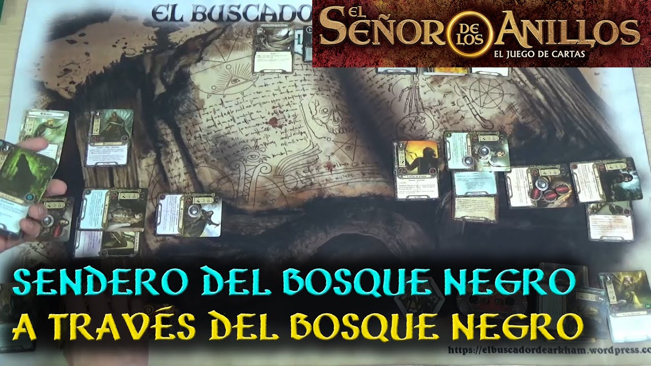 Partida a El Señor de los Anillos LCG - A Través del Bosque Negro (Core Revisado)