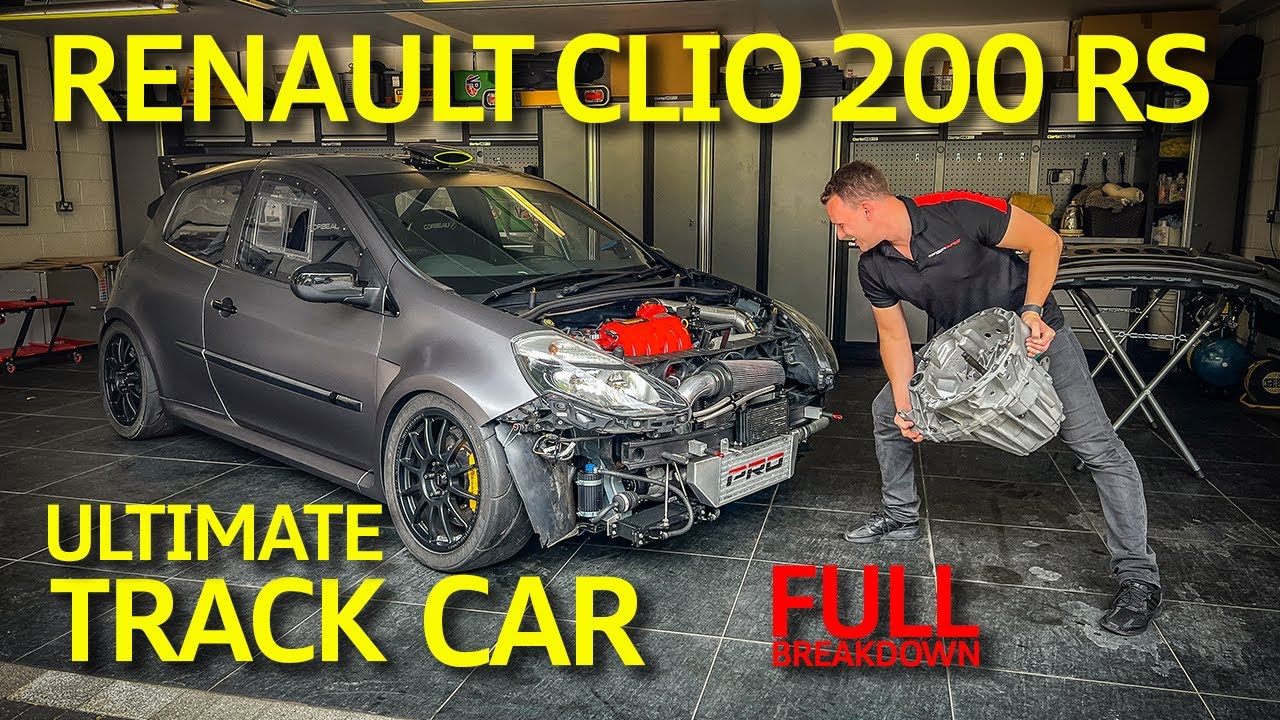 Лучший гоночный автомобиль Renault Clio 200 RS | Полный обзор