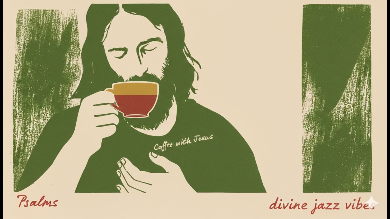 Coffee With Jesus | Gospel Jazz Bible Music for Working & Studying (Best Psalms in Jazz)