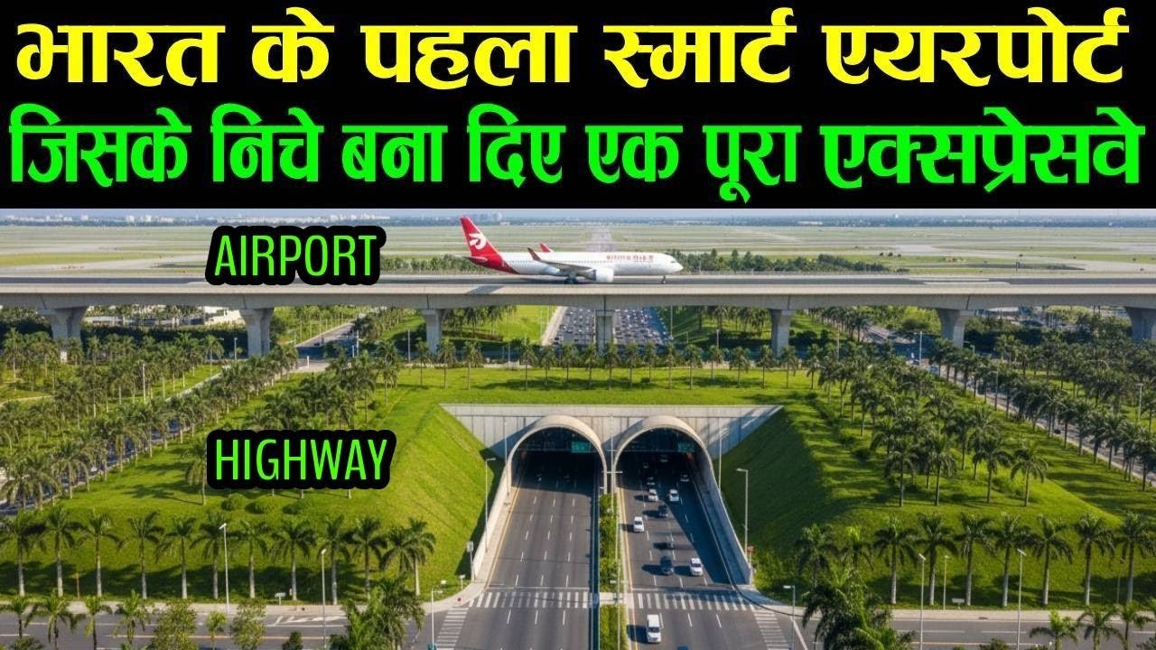 Exposed: Why India's First Smart Airport Has Expressway HIDDEN Inside – Epic Twist??