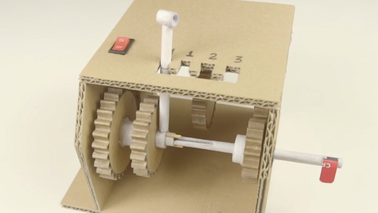 сделай сам 3-ступенчатая коробка передач