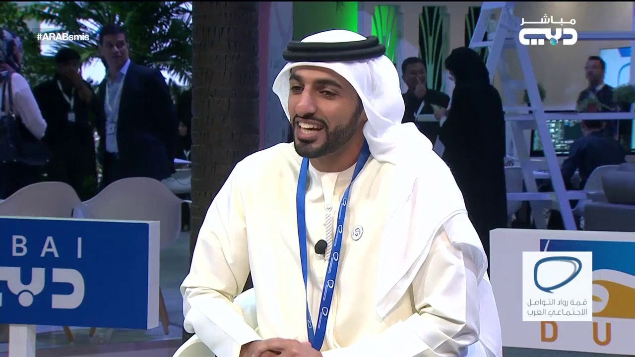 قمة رواد التواصل الاجتماعي العرب | لقاء مع الشيخ راشد بن حميد النعيمي