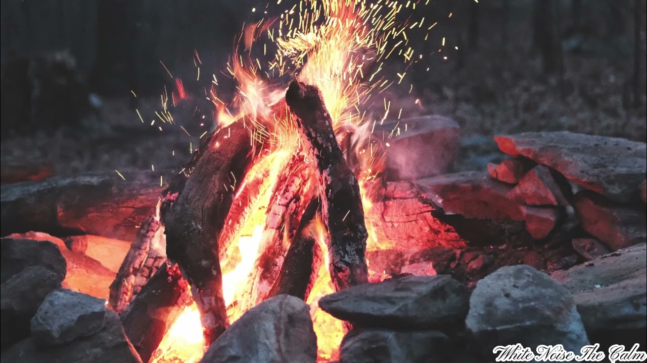 Campfire Sound 篝火聲 | White Noise 白噪音 | Sleep | Baby | Focus | Study | 10 Hours 10小時