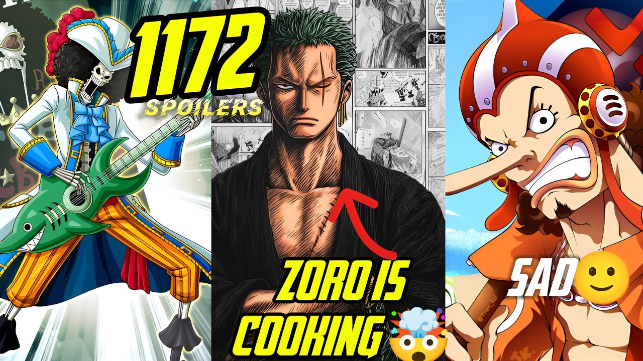 ZORO Is Cooking 😱 |One Piece Chapter 1172 Spoilers In Hindi..🔥| KRISHNA SENSEI..