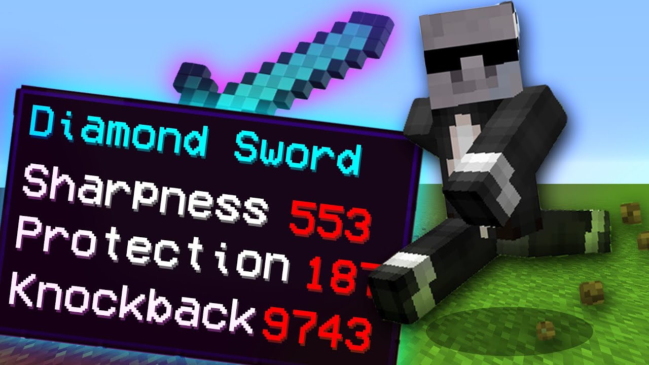Minecraft, Ale Co Każdy Krok Dostaje Enchant...