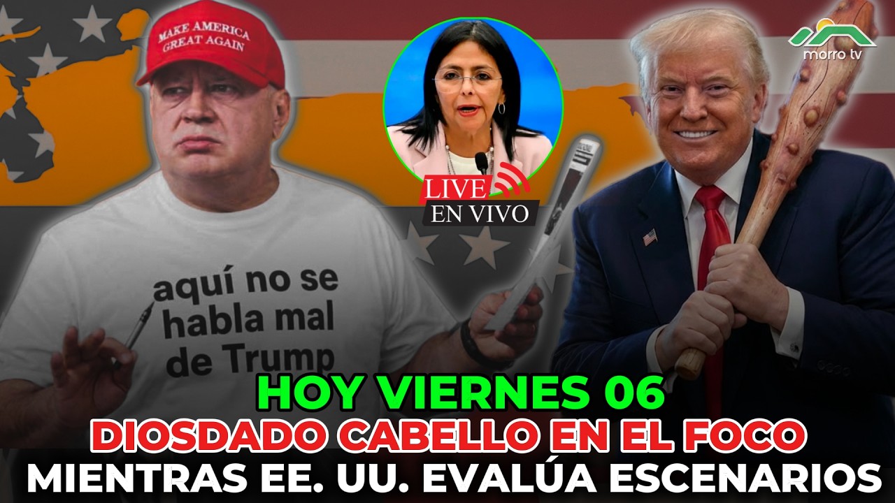 NOTICIA EN DESARROLLO 🔴 DIOSDADO CABELLO EN EL FOCO MIENTRAS EE. UU. EVALÚA ESCENARIOS