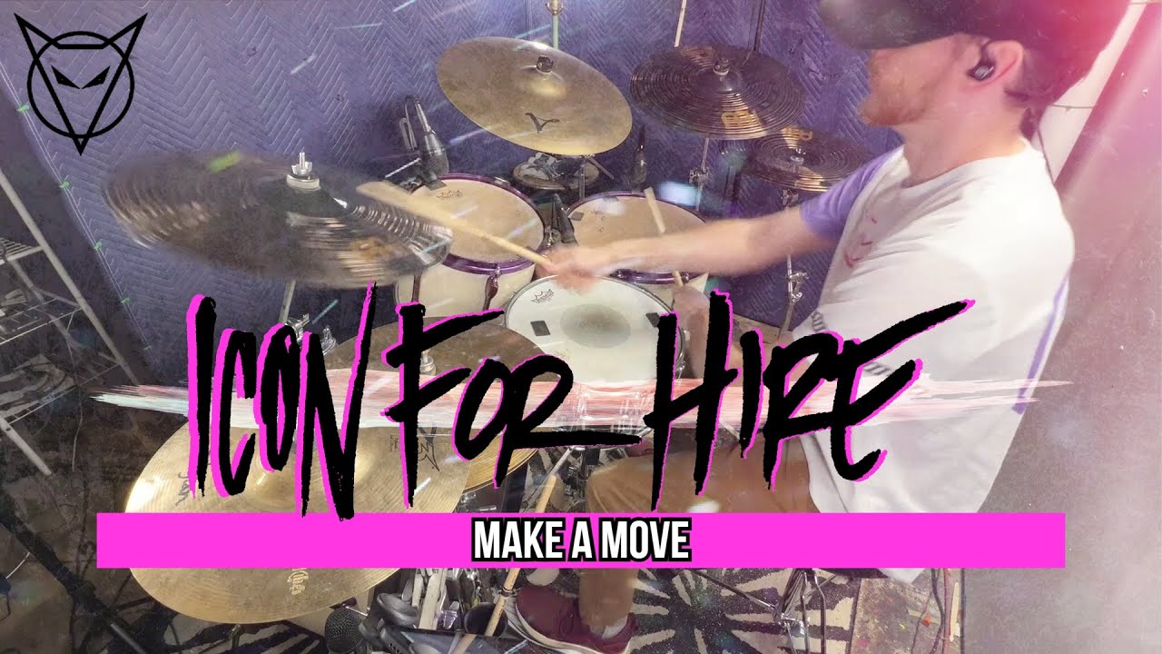 Icon For Hire - Make A Move (Drum Cover)