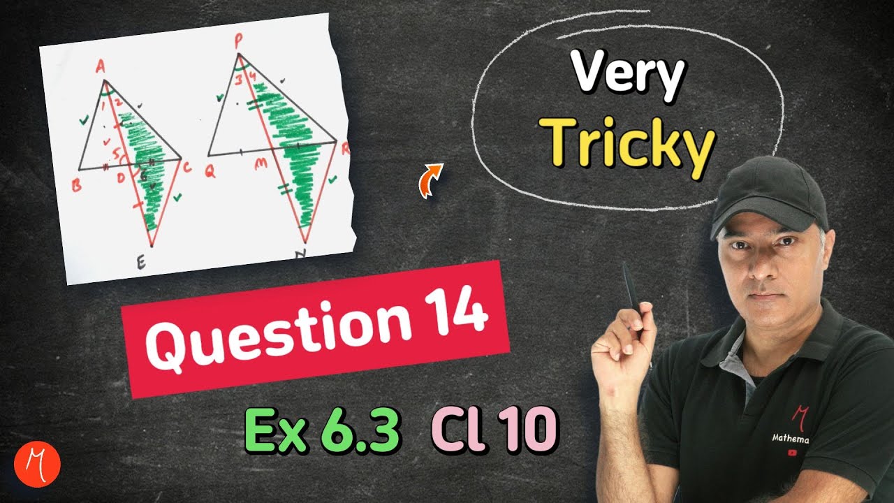 Question 14 - Exercise 6.3 | Class 10 | Chapter 6 |  Triangles | NCERT Maths | CBSE
