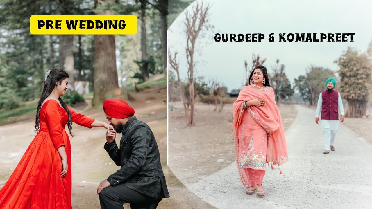 GURDEEP SINGH & KOMALPREET KAUR || PRE WEDDING / SANJU PHOTOGRAPHY 