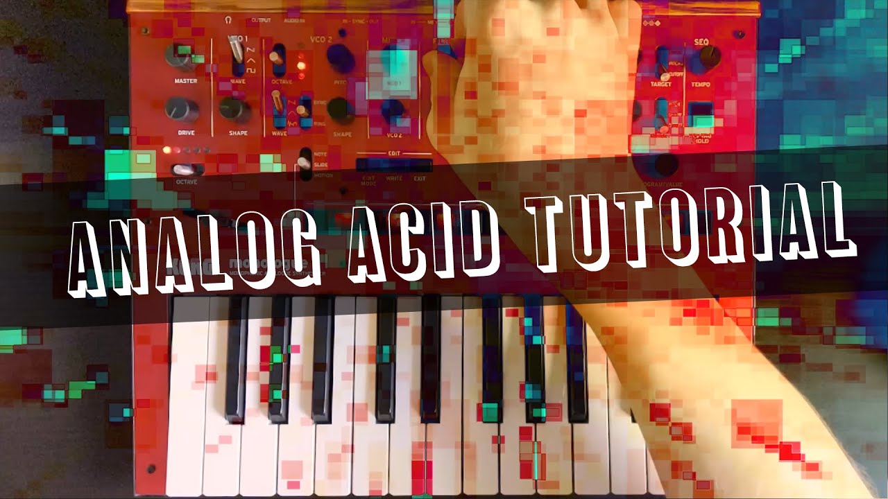 Building an Acid patch from scratch on the Korg Monologue & producing Techno
