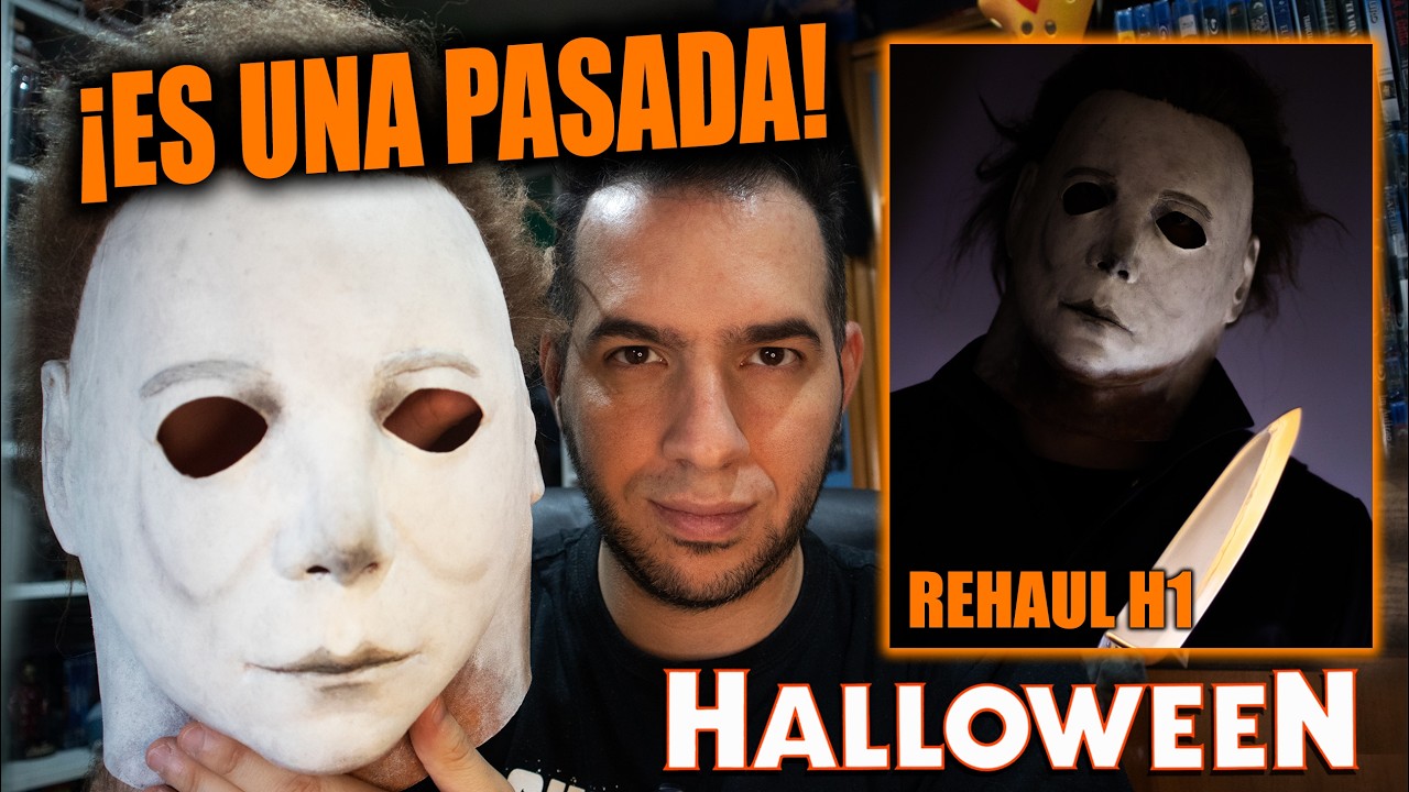 Este HALLOWEEN me DISFRAZO de MICHAEL MYERS 🎃 descubre la INCREÍBLE MÁSCARA REHAUL 😱🔪 H1 🎃 1978