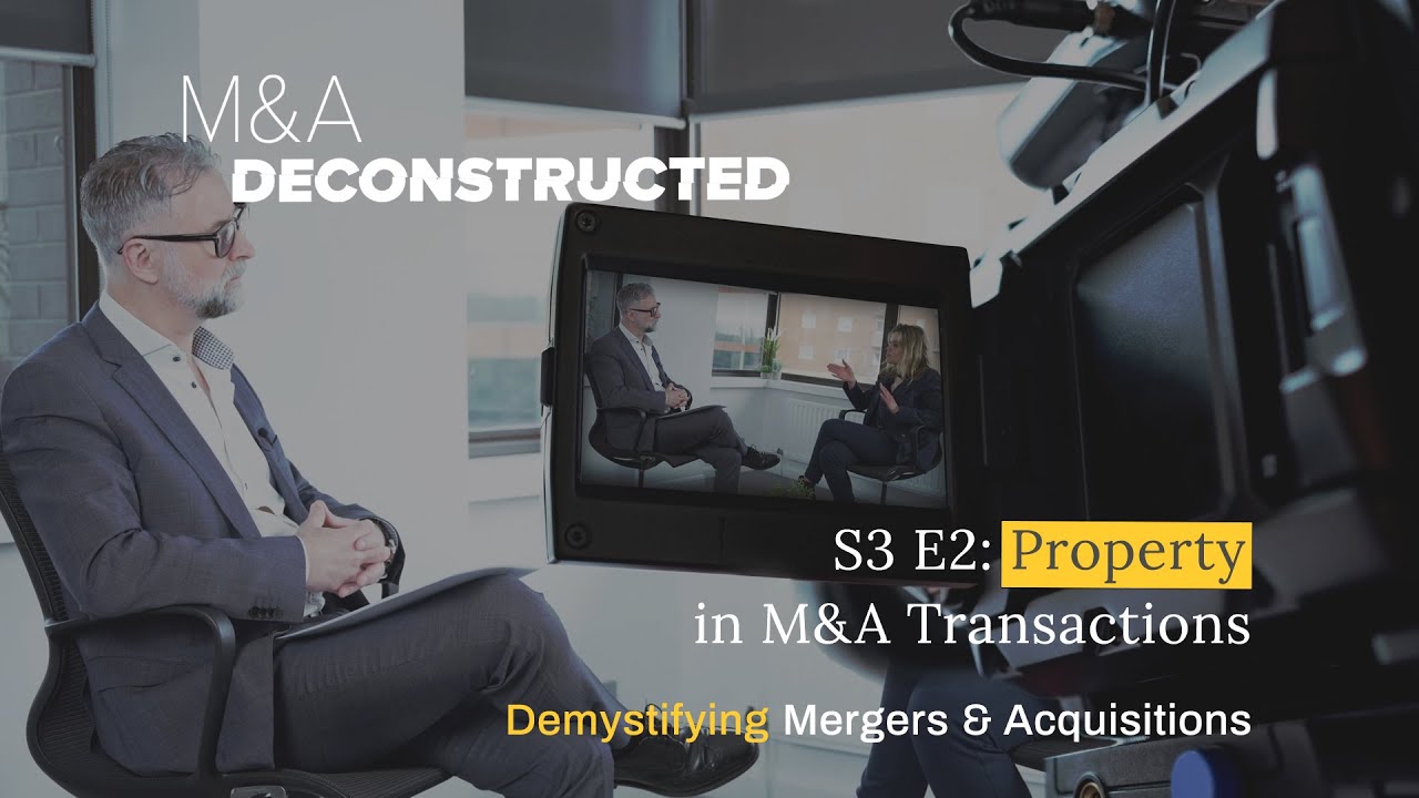 Property in M&A transactions