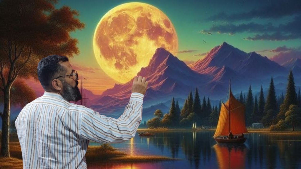 تعلم رسم المناظر طبيعيه الجبلية  بطريقةاحترافية /كيف ترسم الجبال كالمحترفين