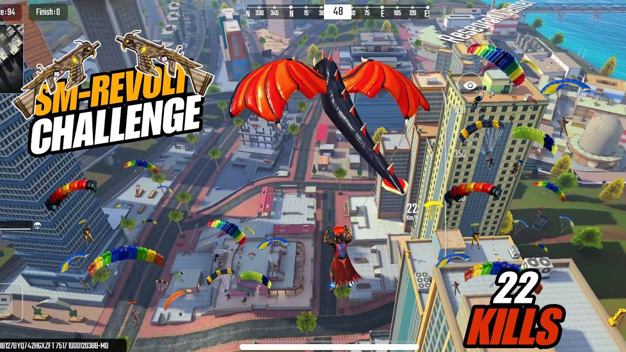 Only SM-Revolt (Vector) Challenge In Scarfall 2.0 💀 || 22 Kills  In Solo Vs Squad 🔥