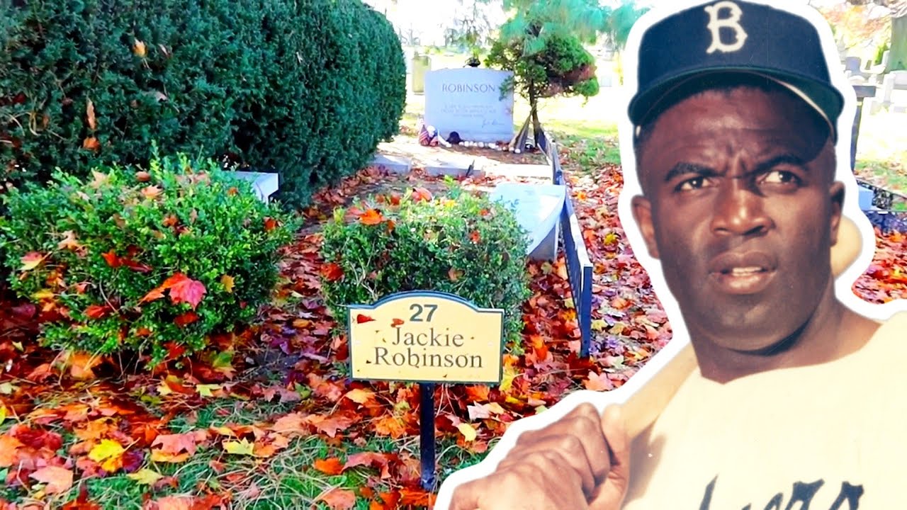 Grave Of JACKIE ROBINSON | TRUE Struggle of 1st Black Man in MLB