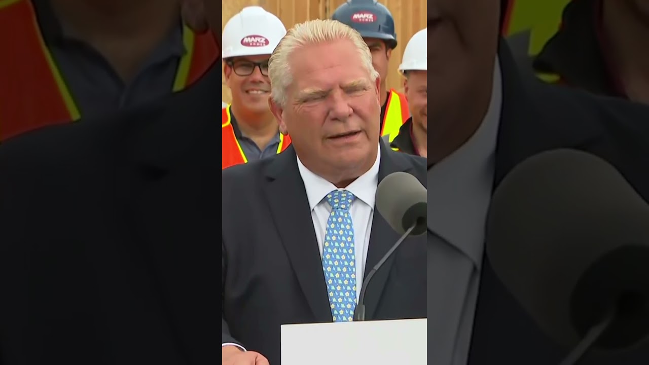 Doug Ford Calls President a LOSER
