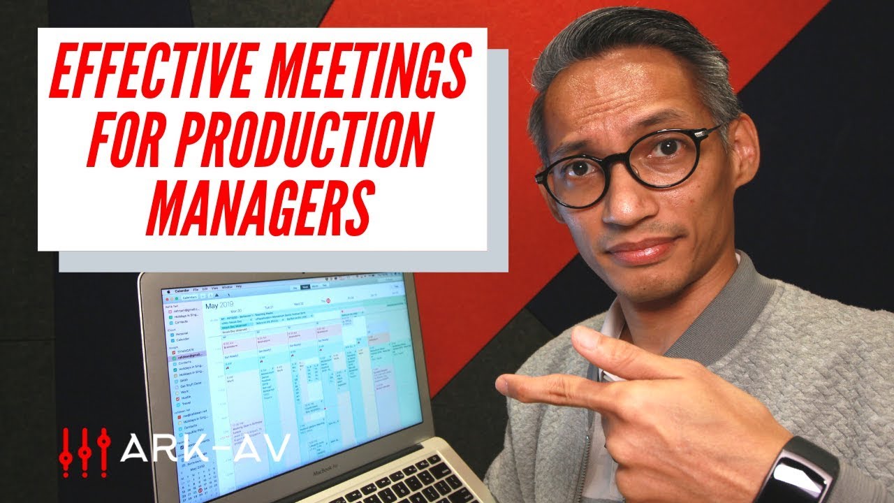 Effective Meetings for Technical Production: 5 Tips for Production Managers