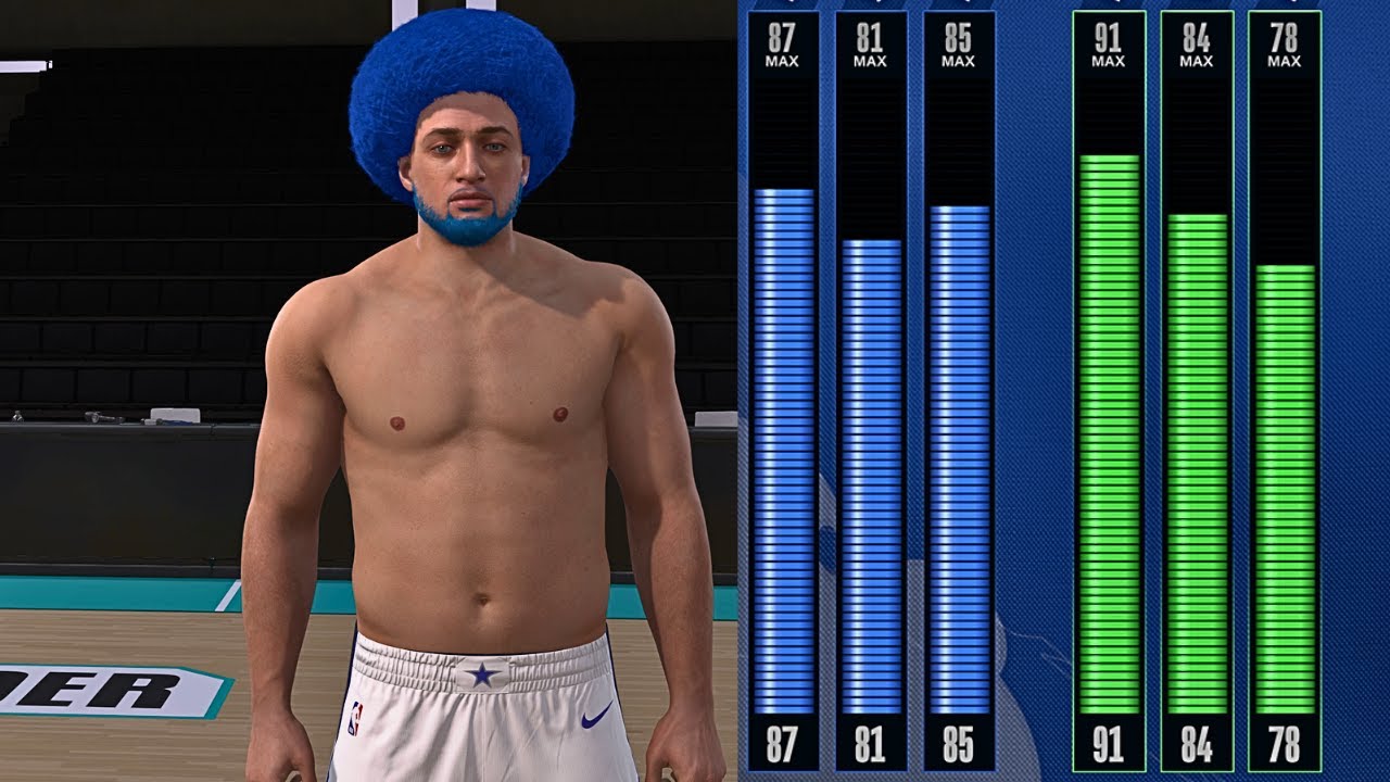 MY NEW BURLY STRETCH with CONTACT DUNKS NBA 2K24!