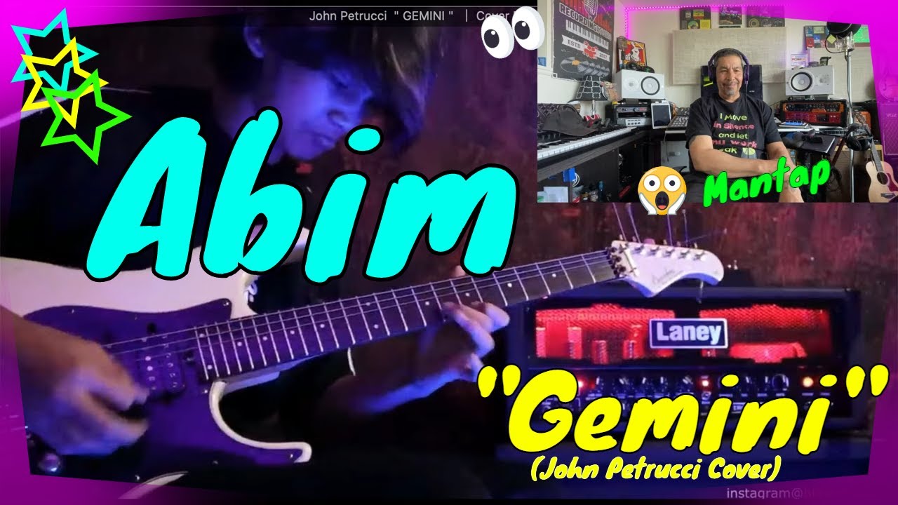 Абим совершенно кромсает свой кавер на "Gemini" - ушам не поверишь! 