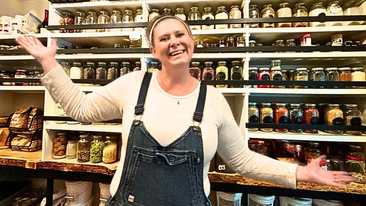 Massive Walk in Homestead Pantry Tour, #everybitcountschallenge Day 8 @Duluth Trading Company
