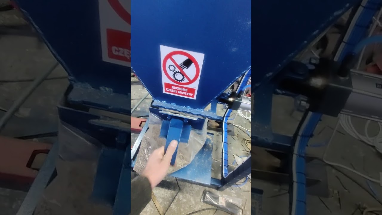 Wagoworkownica pellet peletu paszy zboża piasku