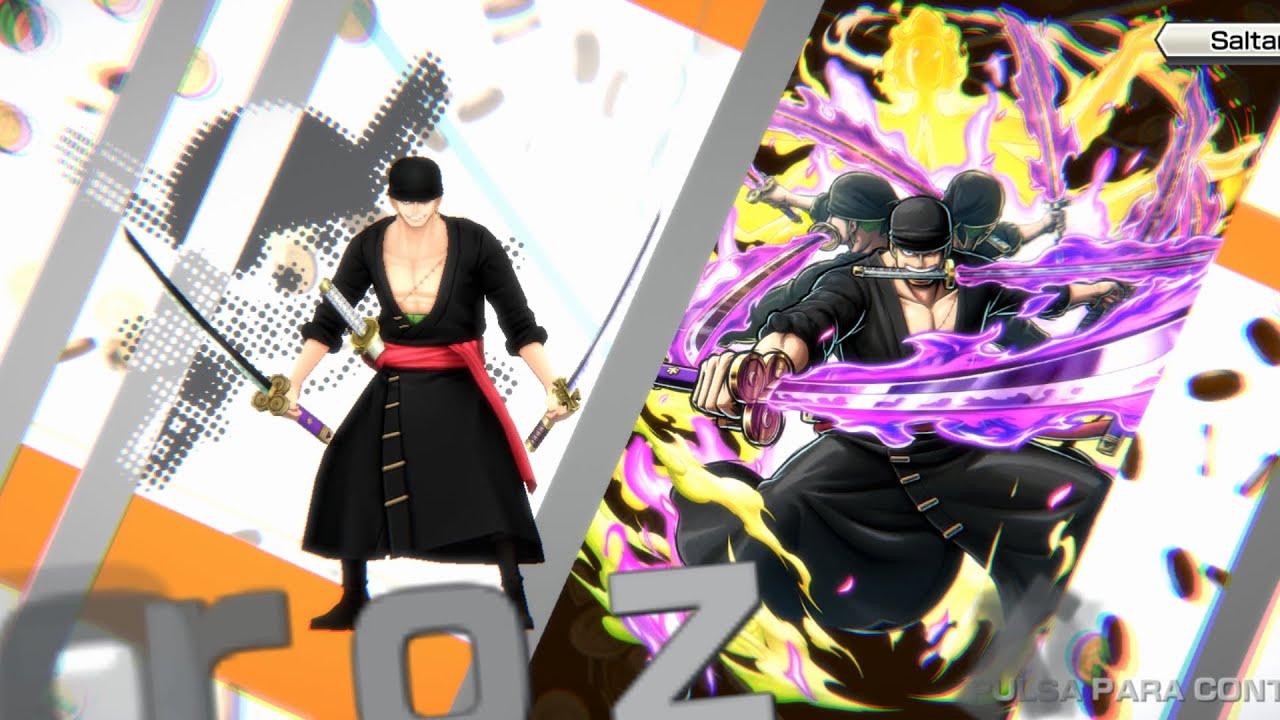 Jugando con Zoro ex  y saturno 