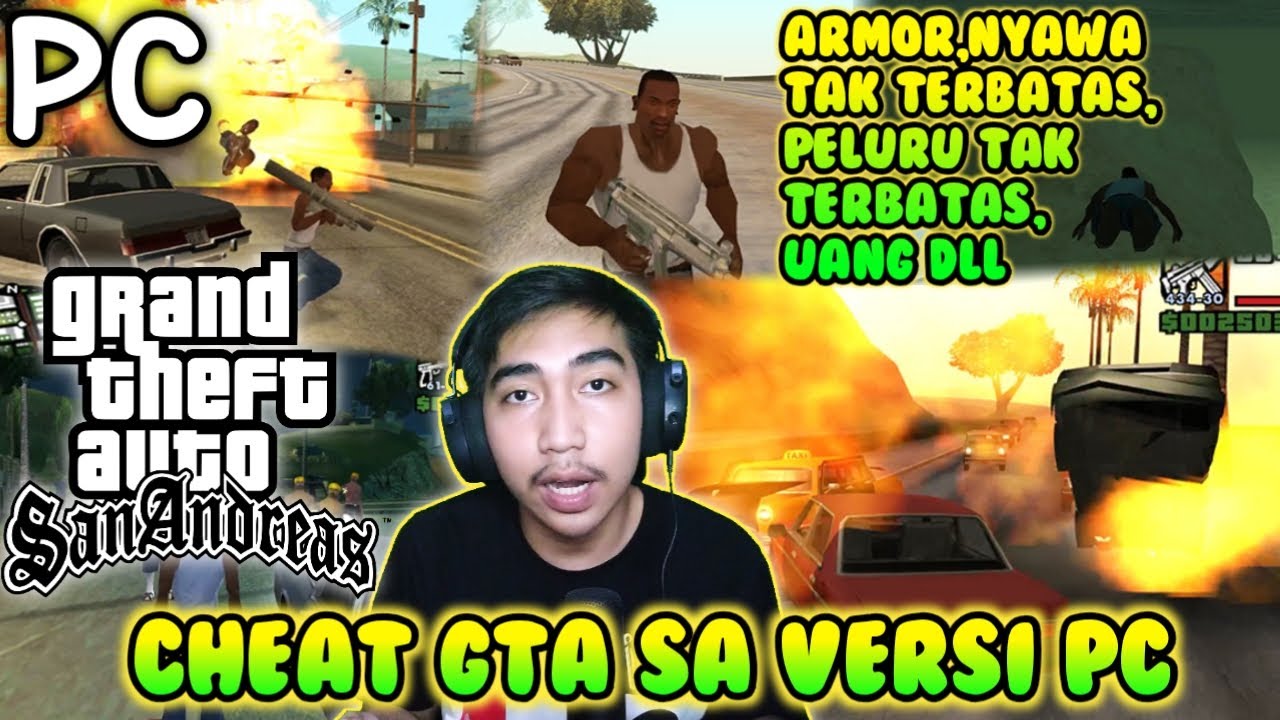 Kumpulan Cheat Terpenting Di GTA San Andreas Versi PC