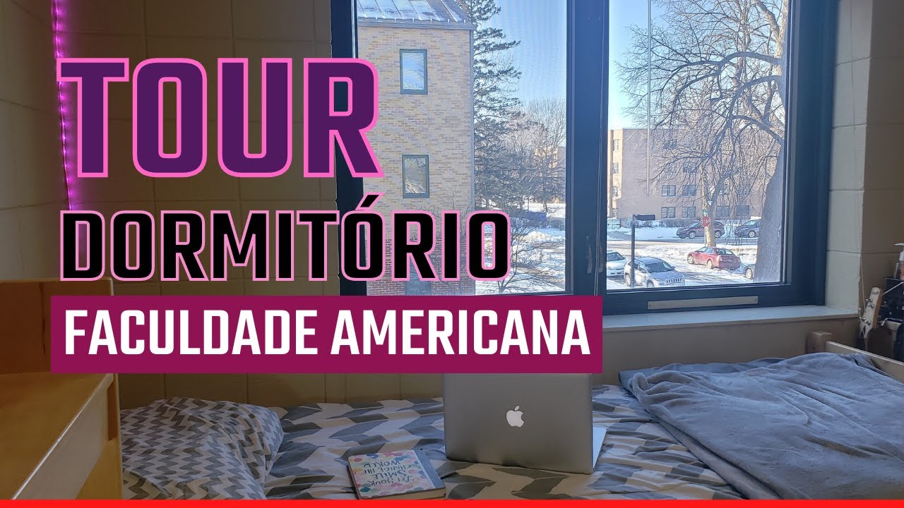 Tour pelo dormitório - Diário de Intercâmbio - Faculdade Estados Unidos