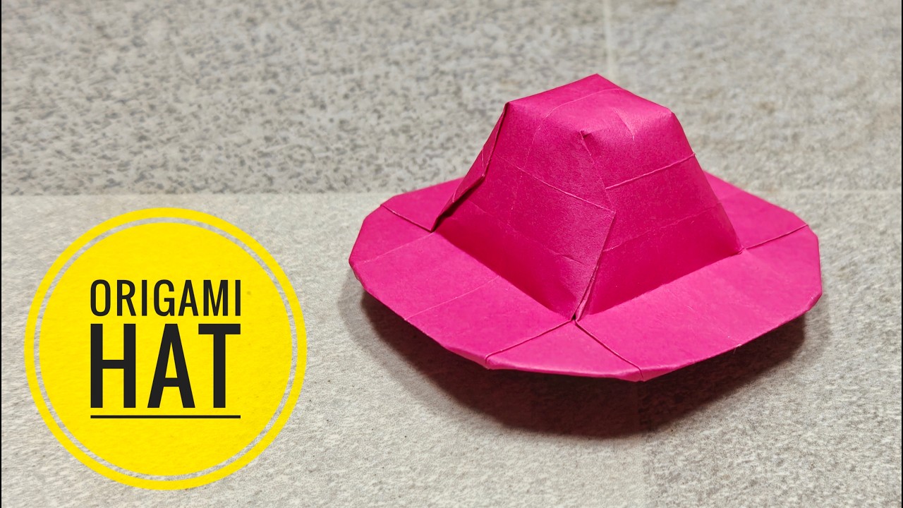 Origami Hat | Fedora Hat