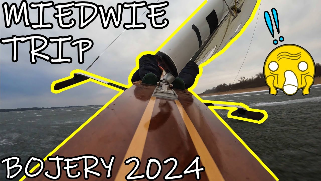 Miedwie Trip - Bojery DN - Ice Boat - Jezioro Płoń 01.2024 #Bojery #iceboatracing #wintersports