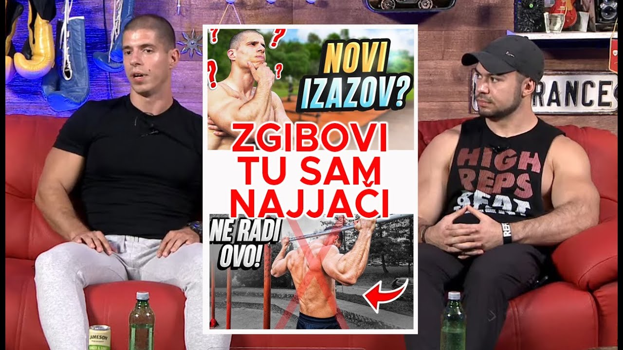 Kinez i Aške: "Zgibovi su mi forte, odradio sam 71 zgib za minutu i 1131 za sat"
