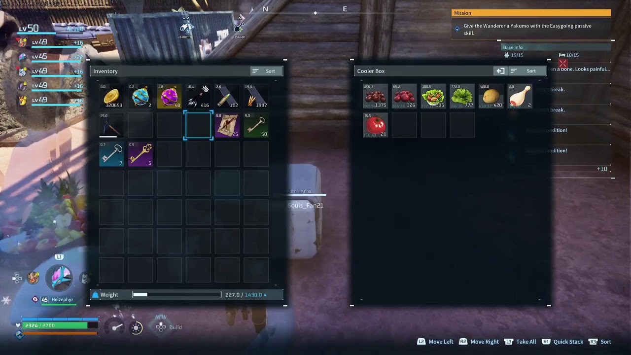 [Palworld]  Casual Grinding Until Bed