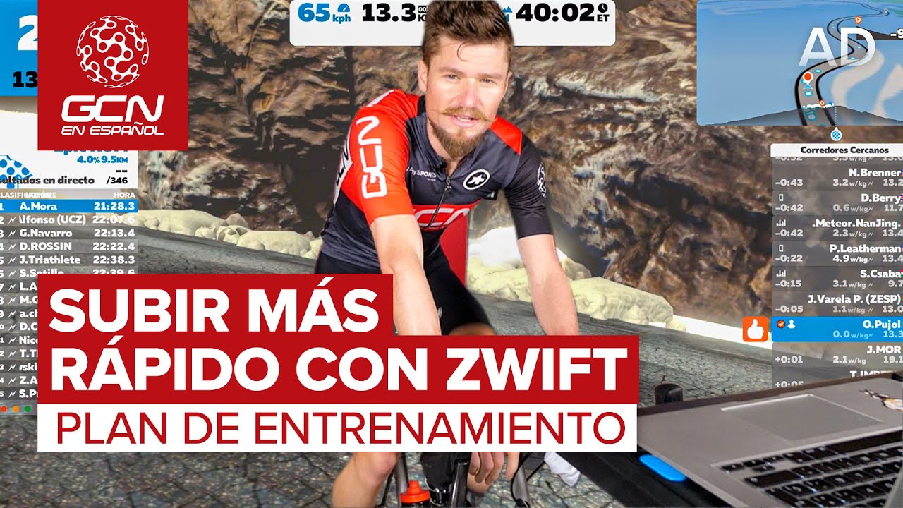 &iquest;C&oacute;mo subir m&aacute;s r&aacute;pido en 4 semanas con Zwift? | Plan de entrenamiento