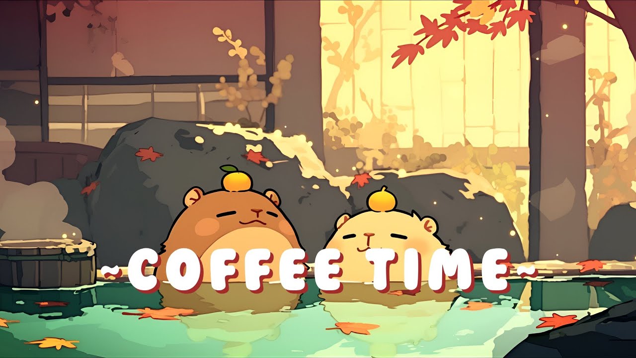 [Long Session] Capybara Chill Station | Cozy Japanese Lofi Mix 🦫 🎵 🌙 | High Quality