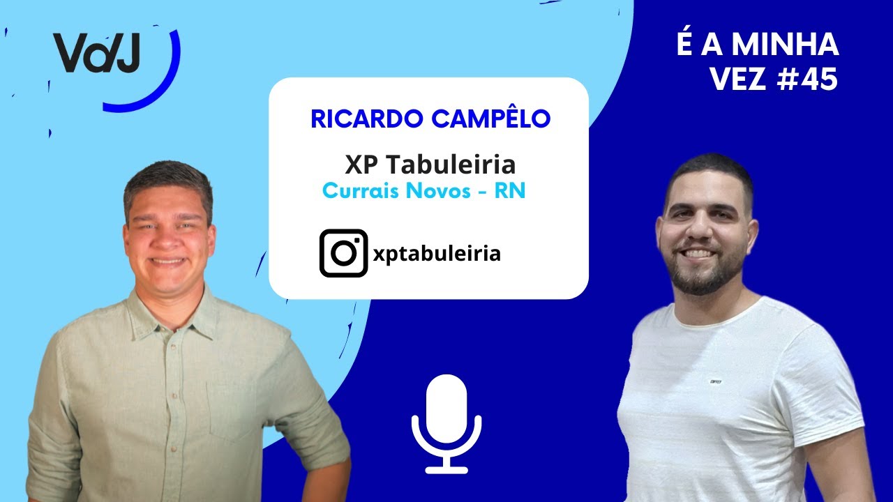Ricardo Camp&ecirc;lo da XP Tabuleiria | &Eacute; a Minha Vez! #45