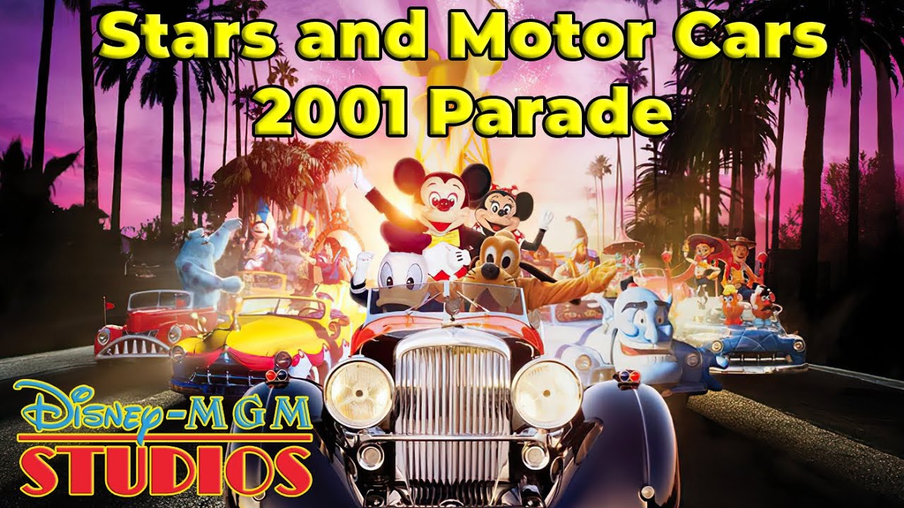 Meeting Rare Disney Character's and Stars and Motor Cars Parade Disney's MGM Studios 2001