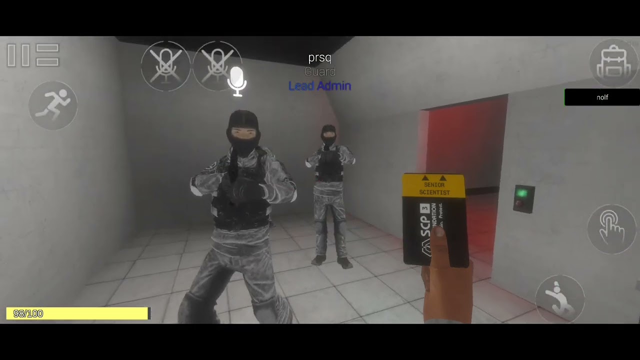 Первый РП ивент на сервере Breaking Facility (SCP Classified Site)