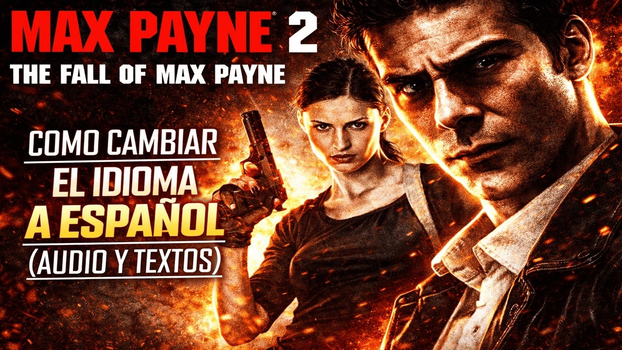 COMO PONER MAX PAYNE 2 en ESPAÑOL (Audio y Textos)