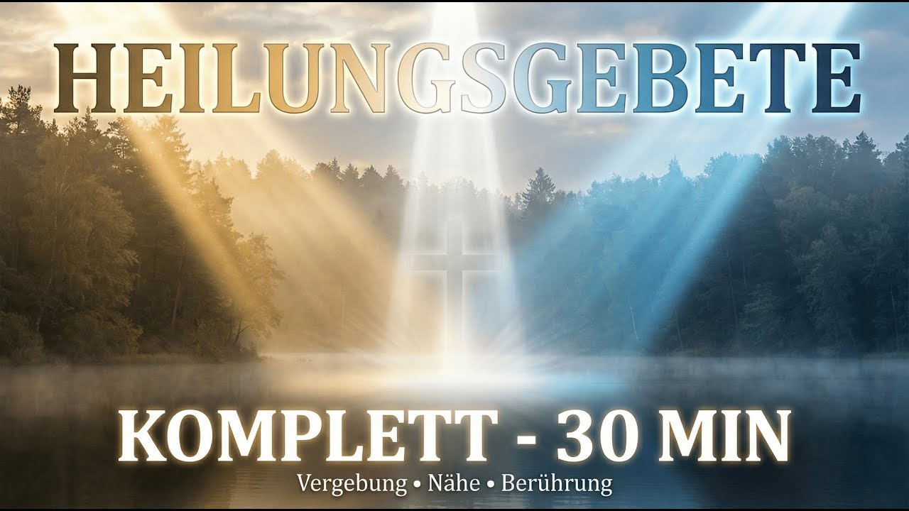 Heilungsgebete Komplett – Vergebung, Nähe & Ruhe | 30 Minuten Christliche Musik