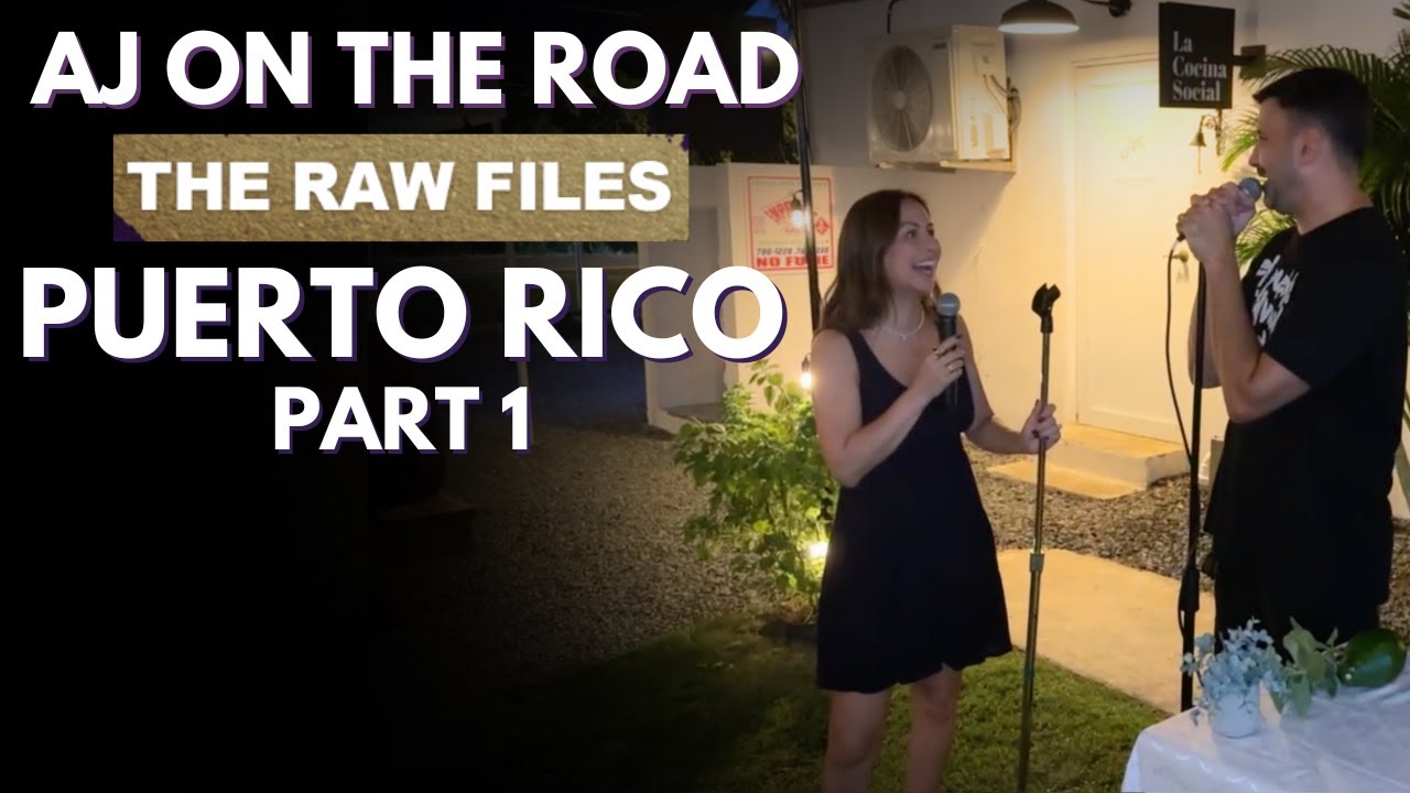 AJ On the Road: The Raw Files - Puerto Rico Family Vacation | Anjelah Johnson-Reyes