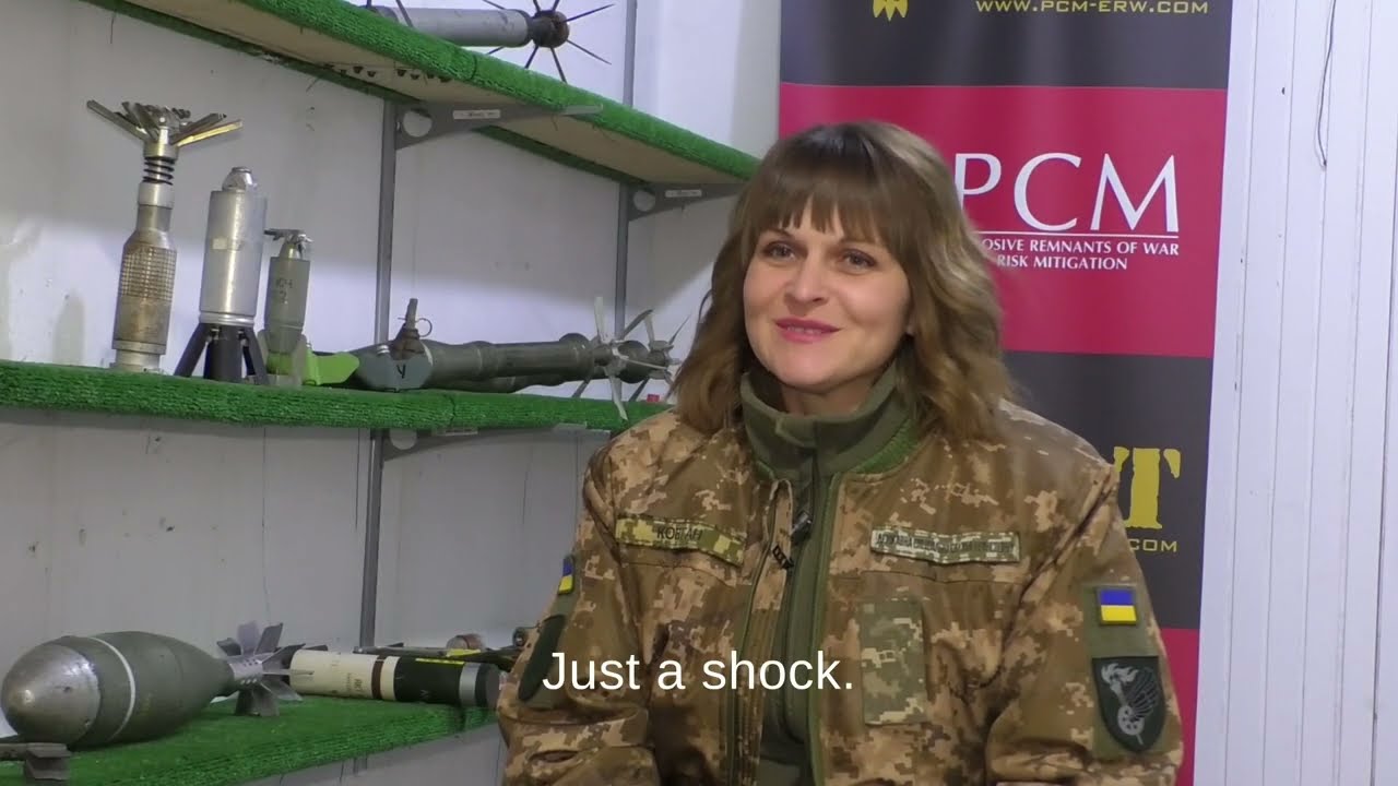 Interview with MAT Kosovo EOD trainee, Nataliia Kovhan