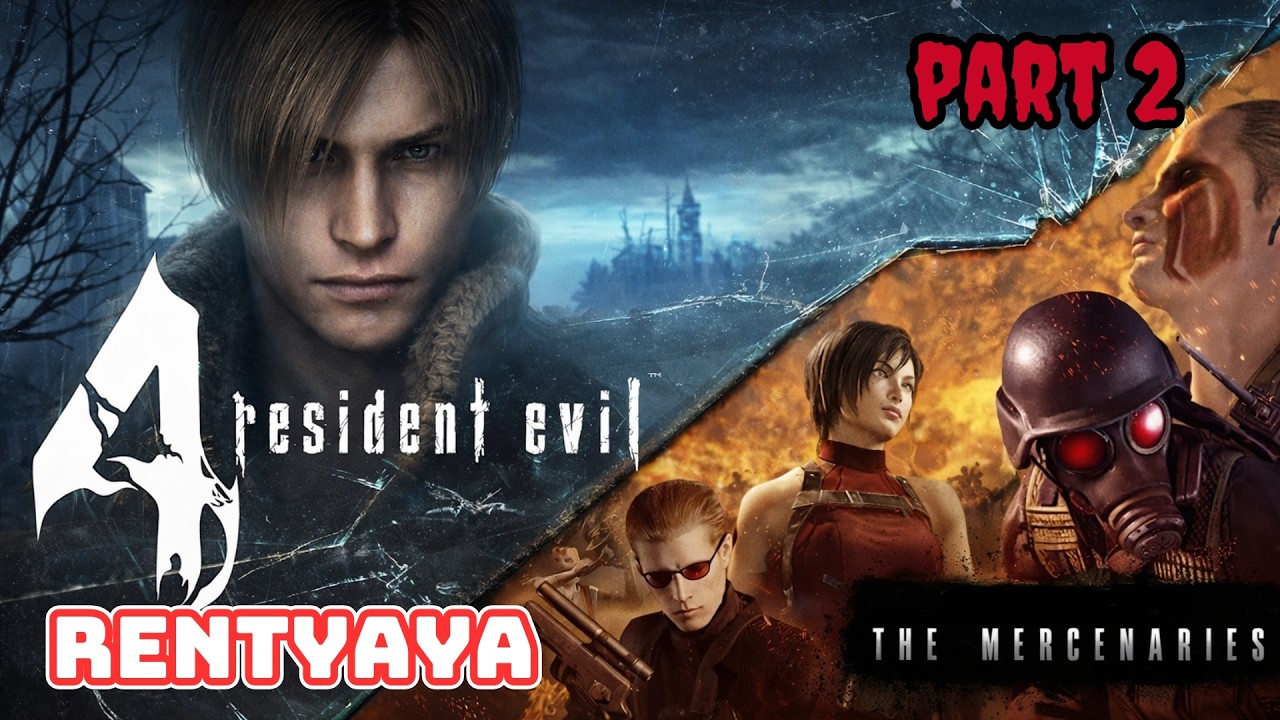 TANTANGAN TERSULIT DI RE 4 KLASIK THE MERCENARIES | PART 2