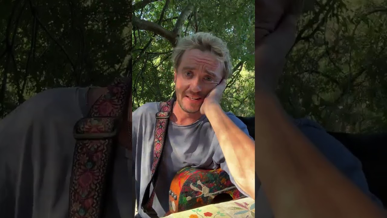 Tom Felton's livestream on Instagram, August 14, 2023