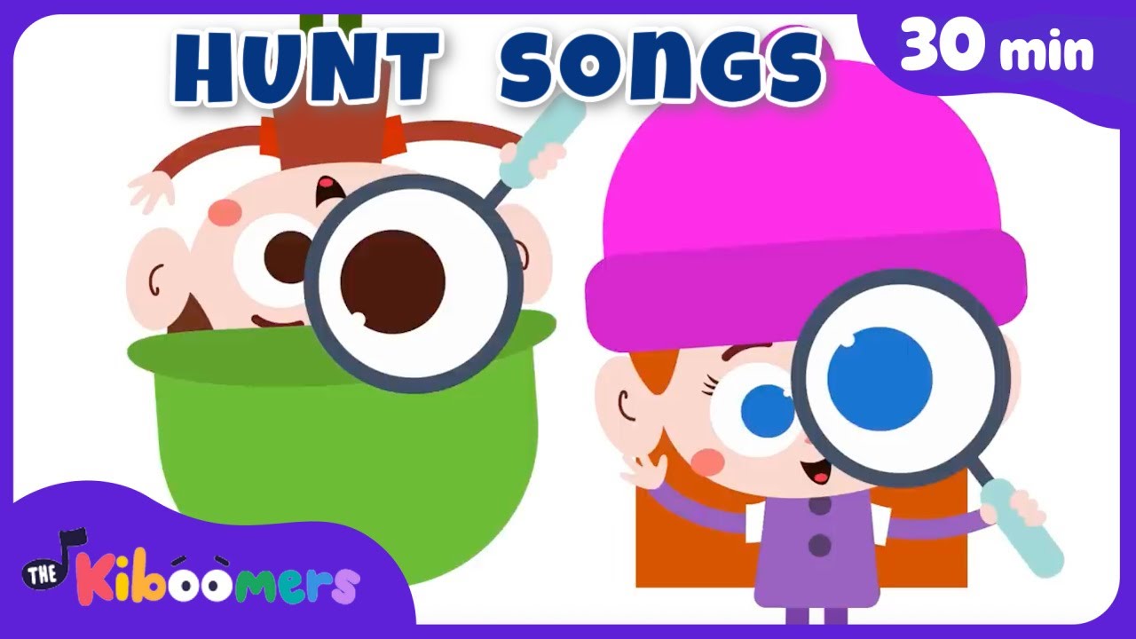 30+ Minutes of Going on a Hunt Songs for Kids | Dragons, Dinosaurs, Sharks & More!