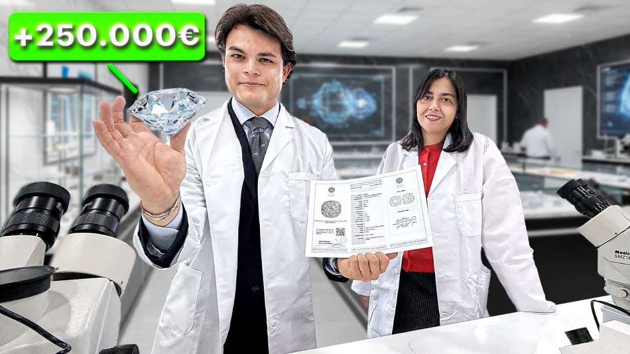 ¿Me han timado? 🤯 Llevé mi “diamante” al Instituto Gemológico 💎🔬