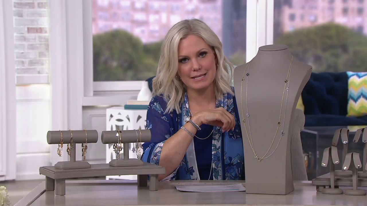 JZ by Jennifer Zeuner Sterling or 18K Plated Icon Necklace on QVC