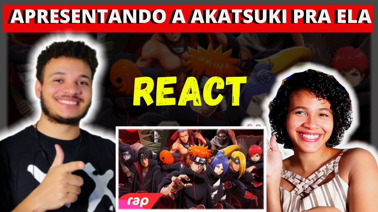 MINHA IRMÃ NÃO OTAKU REAGE AO Rap da Akatsuki  - OS NINJAS MAIS PROCURADOS DO MUNDO | NERD HITS