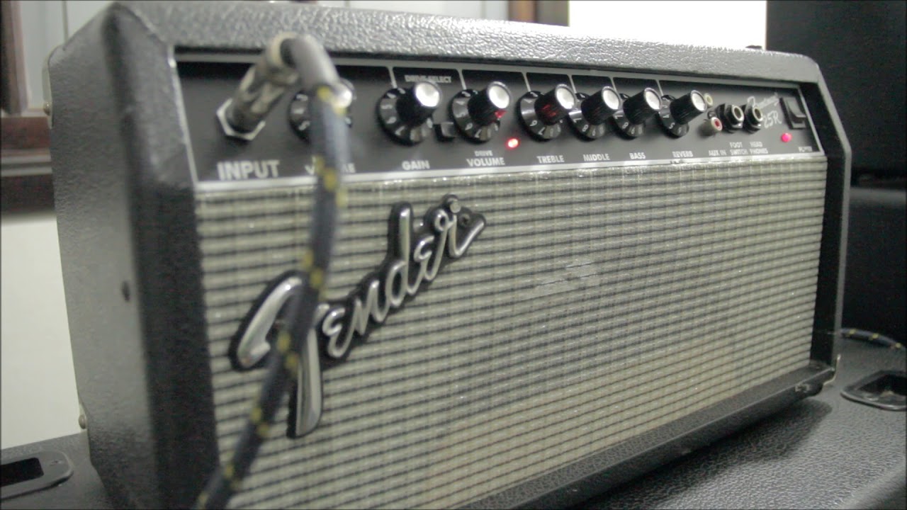 Fender Frontman 25r '00 Playthrough (Head Converted)