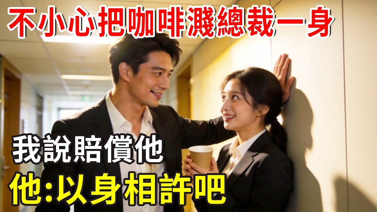 不小心把咖啡濺總裁一身，我說賠償他，他:以身相許吧#爽文 #正能量 #故事分享 #故事頻道 #总裁 #分享 #情感 #掉馬甲#甜寵 #閃婚#情感故事#婚姻#都市愛情 #先婚後愛 #霸道總裁