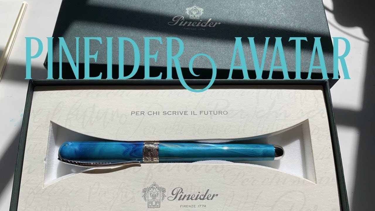 Fountain Pen Review | NEW Pineider Avatar Ultraresin - Abalone Green